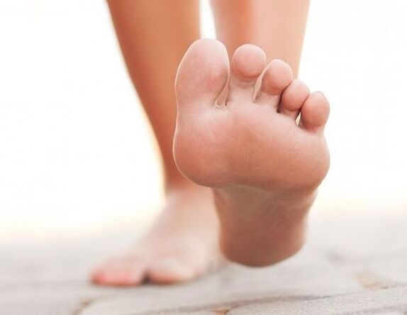 sole of the foot